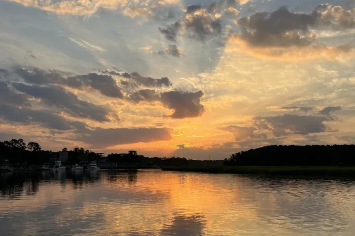 a large body of water